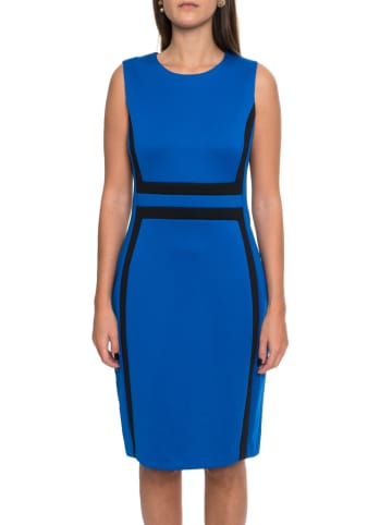 Calvin Klein Kleid in Blau/ Schwarz