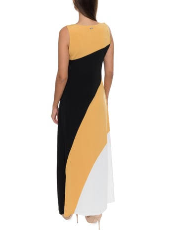 Calvin Klein Kleid in Schwarz/ Gelb