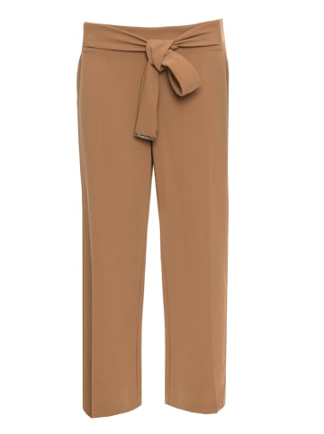 Calvin Klein Spodnie w kolorze jasnobrązowym