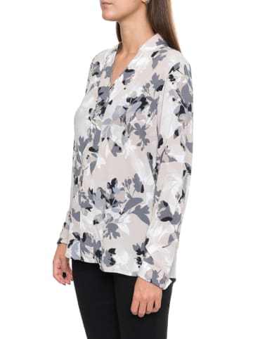 Calvin Klein Bluse in Creme/ Grau
