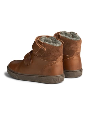 Wheat Leder-Winterboots "Van" in Hellbraun