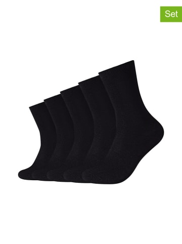 Camano 5-delige set: sokken zwart