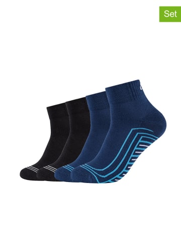 Skechers 4-delige set: sokken donkerblauw/zwart