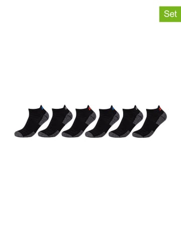 Skechers 6-delige set: sokken zwart/grijs