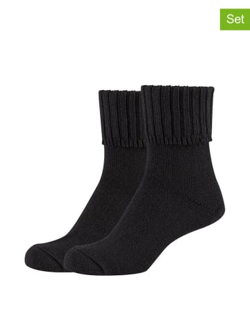 camano 2-delige set: sokken zwart