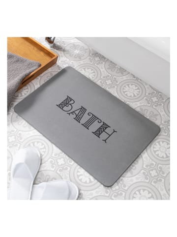 Artsy Dywanik łazienkowy "Bath" w kolorze szarym - 60 x 39 cm