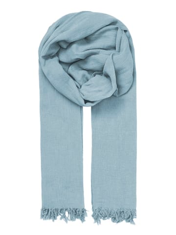 Becksöndergaard Sjaal blauw - (L)200 x (B)100 cm