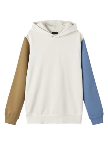 LMTD Bluza w kolorze kremowo-jasnobrązowo-niebieskim