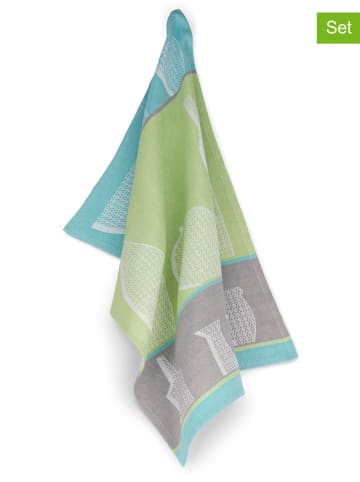 Kela Ścierka kuchenna (2 szt.) ze wzorem - (D)70 x (S)50 cm