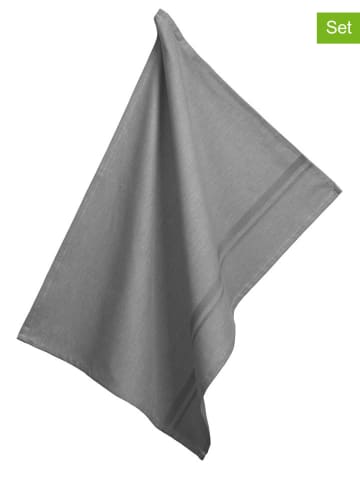 Kela Ścierka kuchenna (2 szt.) w kolorze szarym  - (D)70 x (S)50 cm