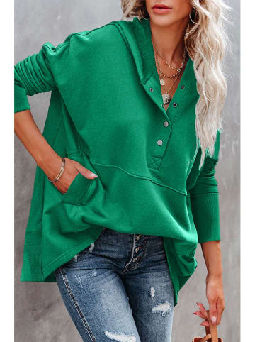 Milan Kiss Hoodie in Grün
