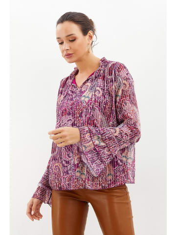 Milan Kiss Blouse paars