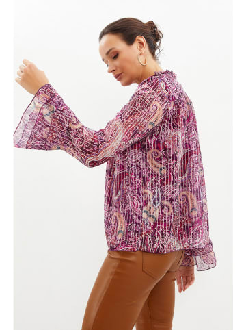 Milan Kiss Blouse paars