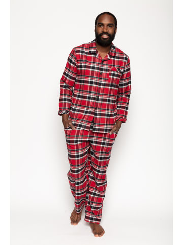 Cyberjammies Pyjama-Hose "Windsor" in Rot/ Braun
