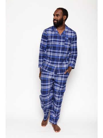 Cyberjammies Pyjamatop "Riley" donkerblauw/wit