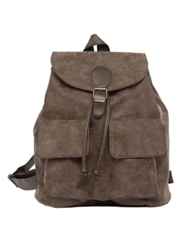 Bags selection Plecak w kolorze brązowym - 30 x 36 x 12 cm