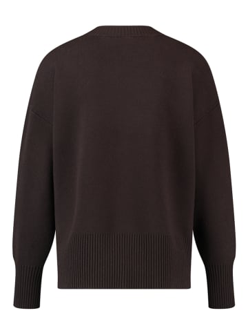 Gerry Weber Sweter w kolorze ciemnobrązowym