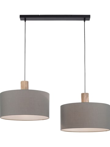 LeuchtenDirekt Hanglamp grijs - (B)100 x (H)120 x (D)45 cm