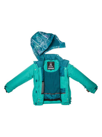 Kamik Winterjacke "Cami-Leilani" in Türkis/ Grün