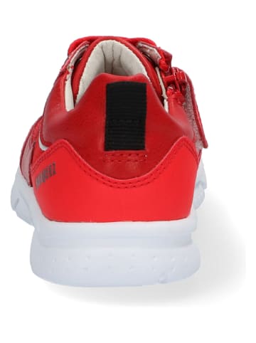 Braqeez Skórzane sneakersy w kolorze czerwonym