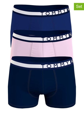 Tommy Hilfiger Underwear 3-delige set: boxershorts blauw/lichtroze