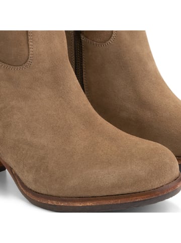 mysa Leren laarzen "Petunia" beige