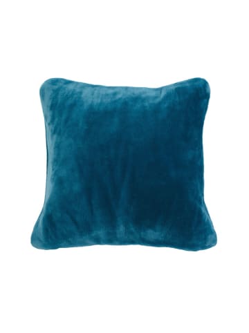 Domger Kussen petrol - (B)50 x (H)50 cm