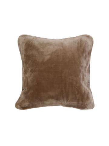 Domger Kussen taupe - (B)50 x (H)50 cm