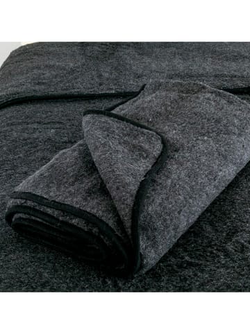 Native Wollen deken grijs - (L)170 x (B)130 cm