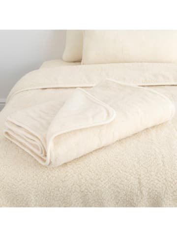 Native Wolldecke in Creme - (L)170 x (B)130 cm
