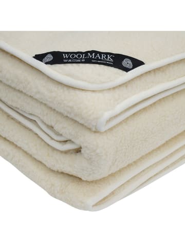Native Wollen deken crème - (L)200 x (B)240 cm