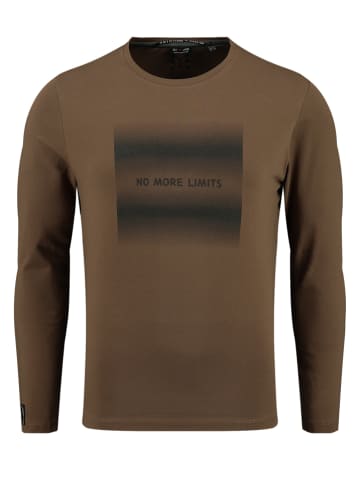 KEY LARGO Koszulka "No More Limits" w kolorze brązowym