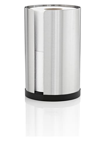 Blomus WC-Rollenhalter "Nexio" in Silber - (H)22 x Ø 13,5 cm