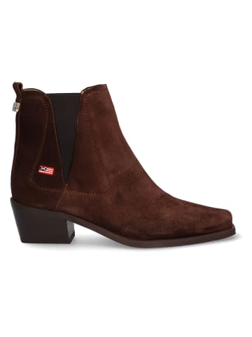 McGregor Leren chelseaboots donkerbruin