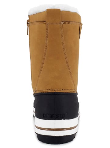 Kimberfeel Winterstiefel "Hugo" in Hellbraun/ Schwarz