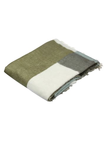 Eightmood Pled w kolorze zielono-kremowym   - (D)150 x (S)130 cm