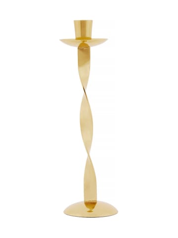 Eightmood Kaarshouder "Twister" goudkleurig - (H)30 x Ø 9 cm