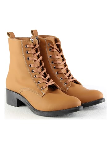 Nalaim Boots "Buxus" in Camel