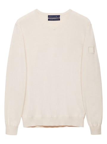 Polo Club Pullover in Creme