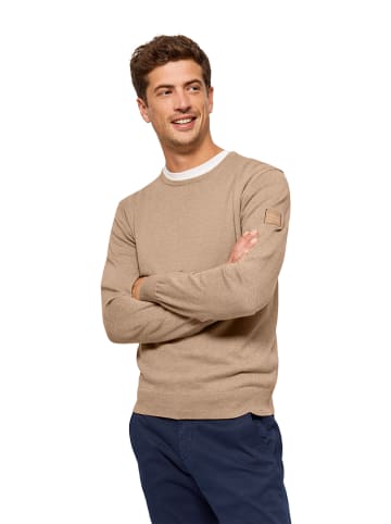 Polo Club Sweter w kolorze karmelowym