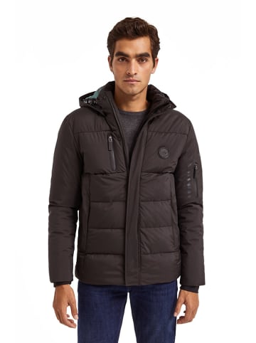 Polo Club Winterjacke in Schwarz