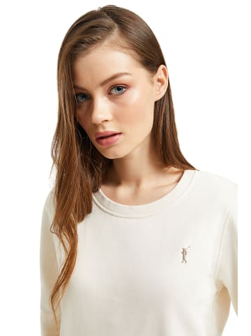 Polo Club Sweatshirt "Rigby Go" in Creme