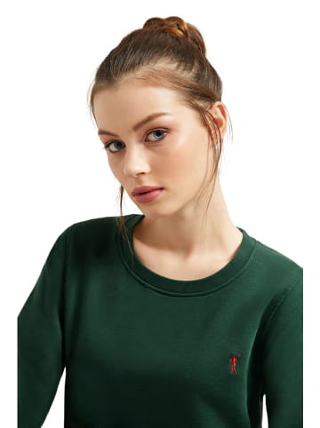 Polo Club Sweatshirt "Rigby Go" donkergroen