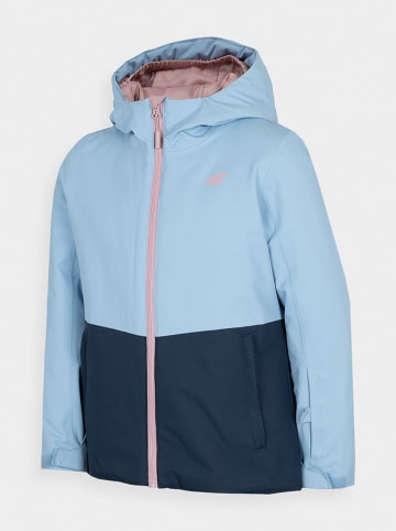 4F Ski-/ Snowboardjacke in Hellblau/ Blau