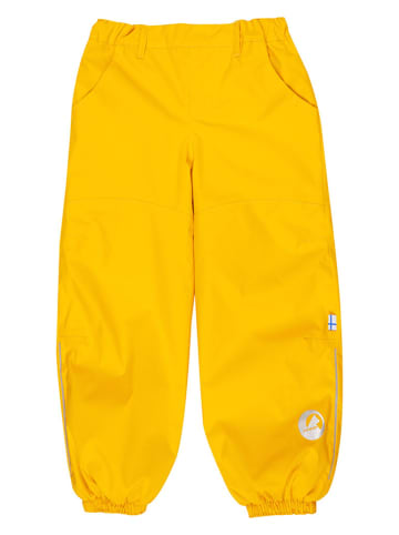 finkid Spodnie przeciwdeszczowe "Piksa" w kolorze żółtym