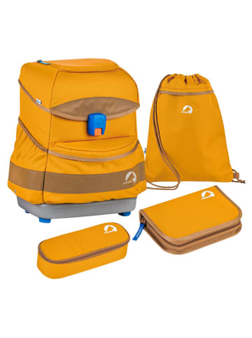 finkid 4-delige schoolset "Buddy" oranje