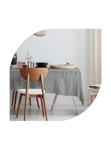 Calitex Tischdecke "Sugar" in Grau