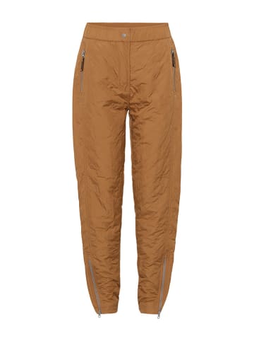 Ilse Jacobsen Spodnie funkcyjne w kolorze brązowym