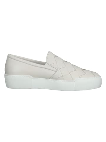 Högl Leder-Slipper in Creme