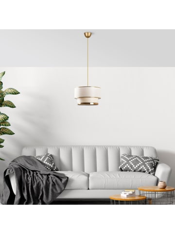 Opviq Hängeleuchte in Creme - (H)65 x Ø 30 cm